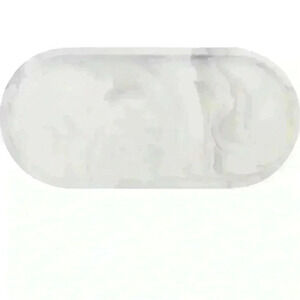 Ceramic Marble Oval Tray